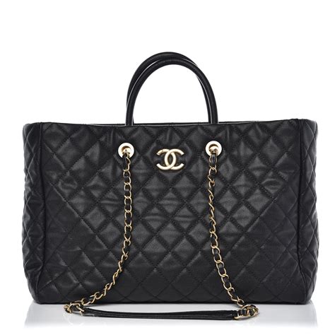 cheap chanel quilt tote|chanel tote shopper.